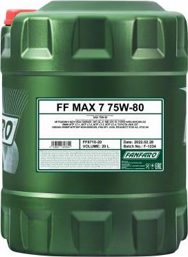 SCT-MANNOL FF8710-20
