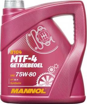 SCT-MANNOL MN8104-4 - Transmisijas eļļa