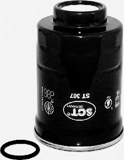 SCT-MANNOL ST307 - Degvielas filtrs
