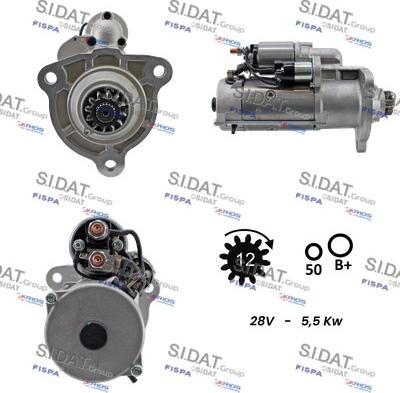 Sidat S24BH0123 - Starteris