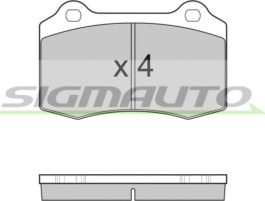 GH GH-410620 - Bremžu uzliku kompl