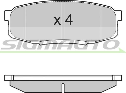 Blue Print ADT342176 - FDB4230 BREMŽU