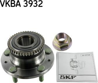 SKF VKBA3932 - Riteņa rumbas gultņa
