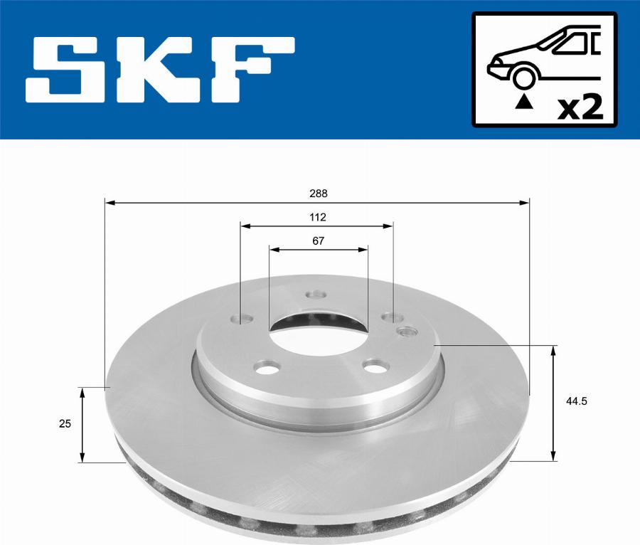 SKF VKBD80062V2