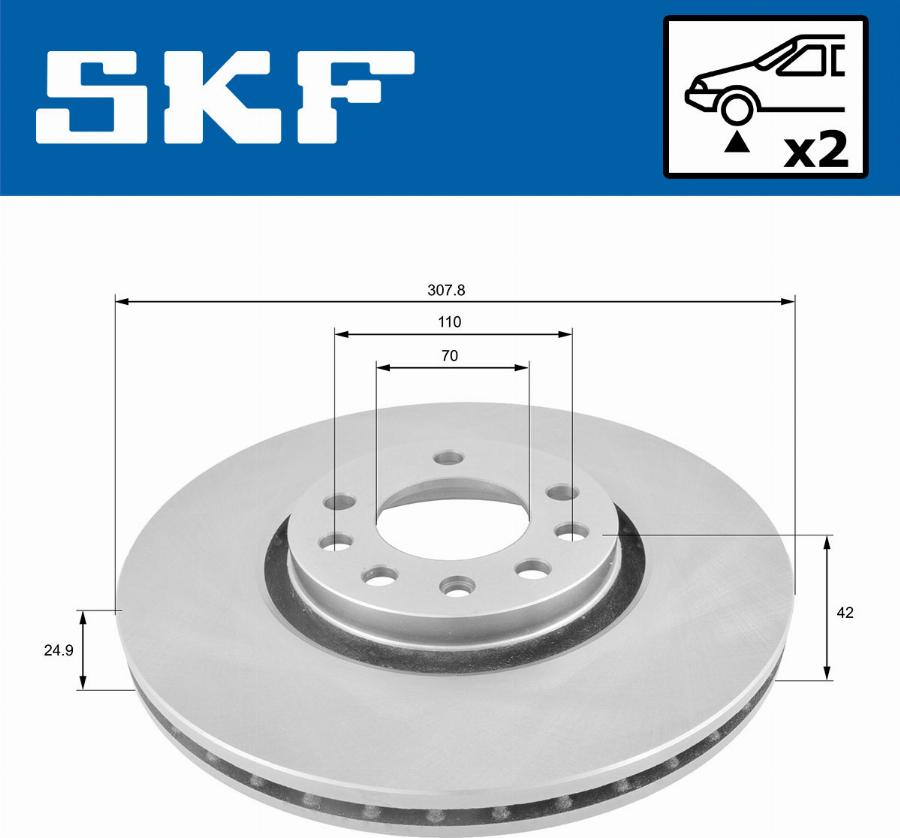 SKF VKBD80170V2