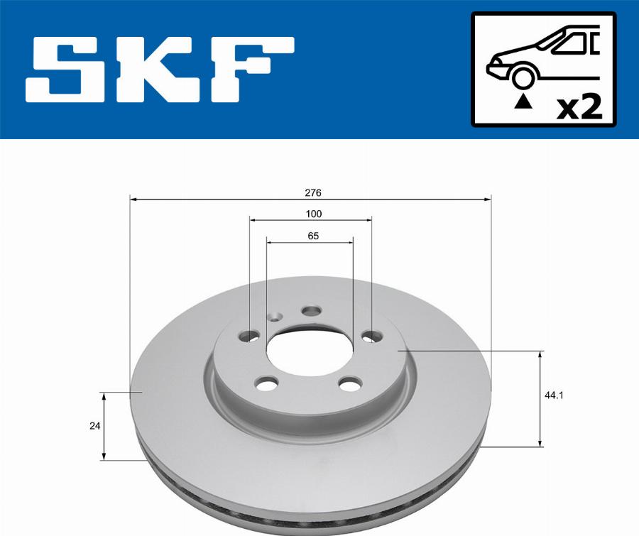 SKF VKBD81322V2