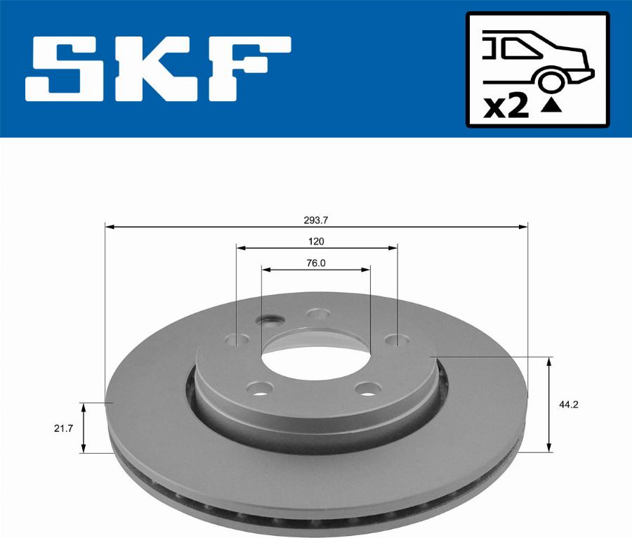 SKF VKBD90042V2 - Auto Part