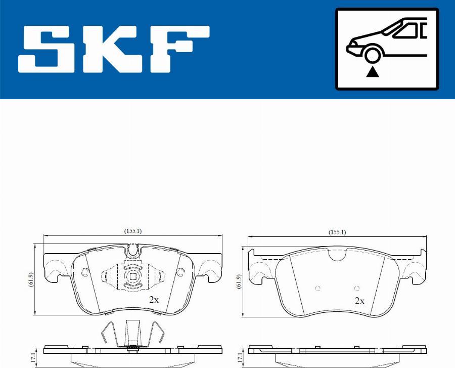 SKF VKBP80086 - Auto Part