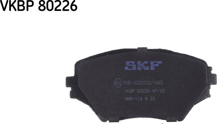 SKF VKBP 80226 - Bremžu uzliku