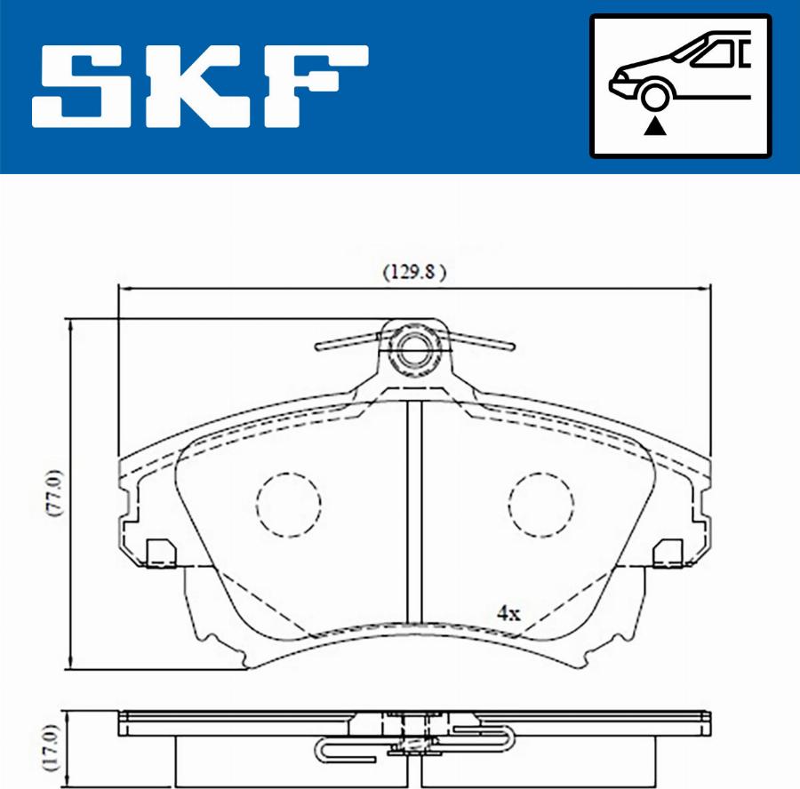 SKF VKBP80404A - Auto Part