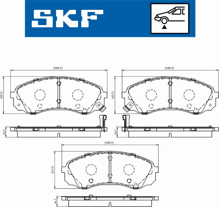SKF VKBP 80454 A