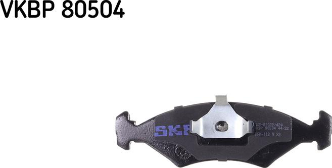SKF VKBP 80504 - Bremžu uzliku