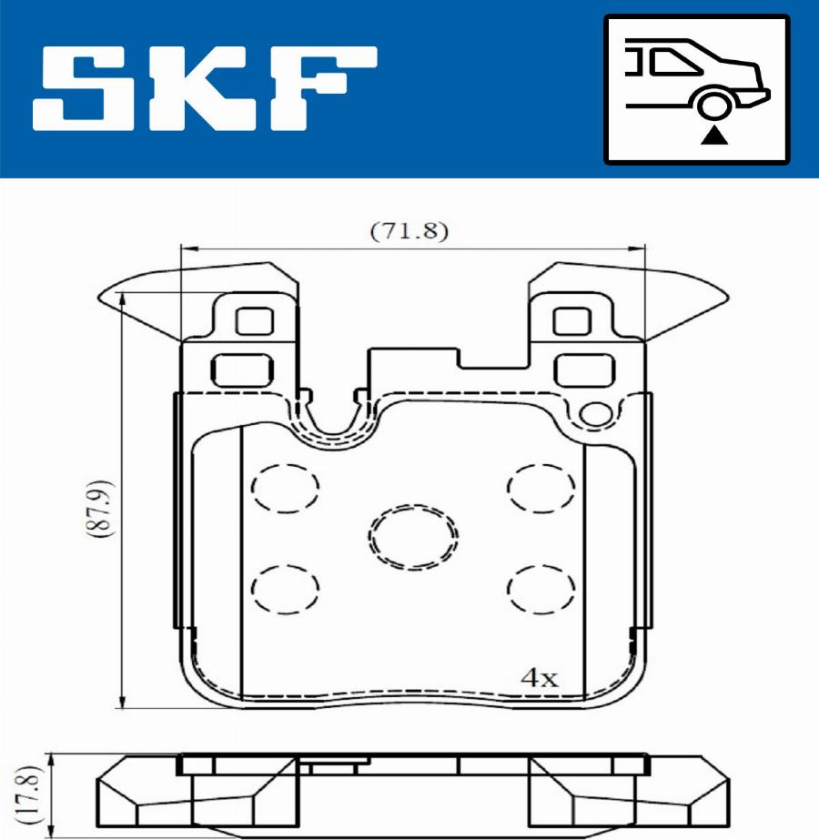 SKF VKBP90554 - Auto Part