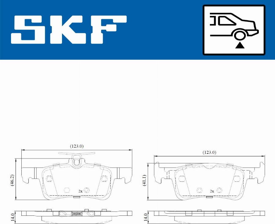 SKF VKBP 90600 - Auto Part