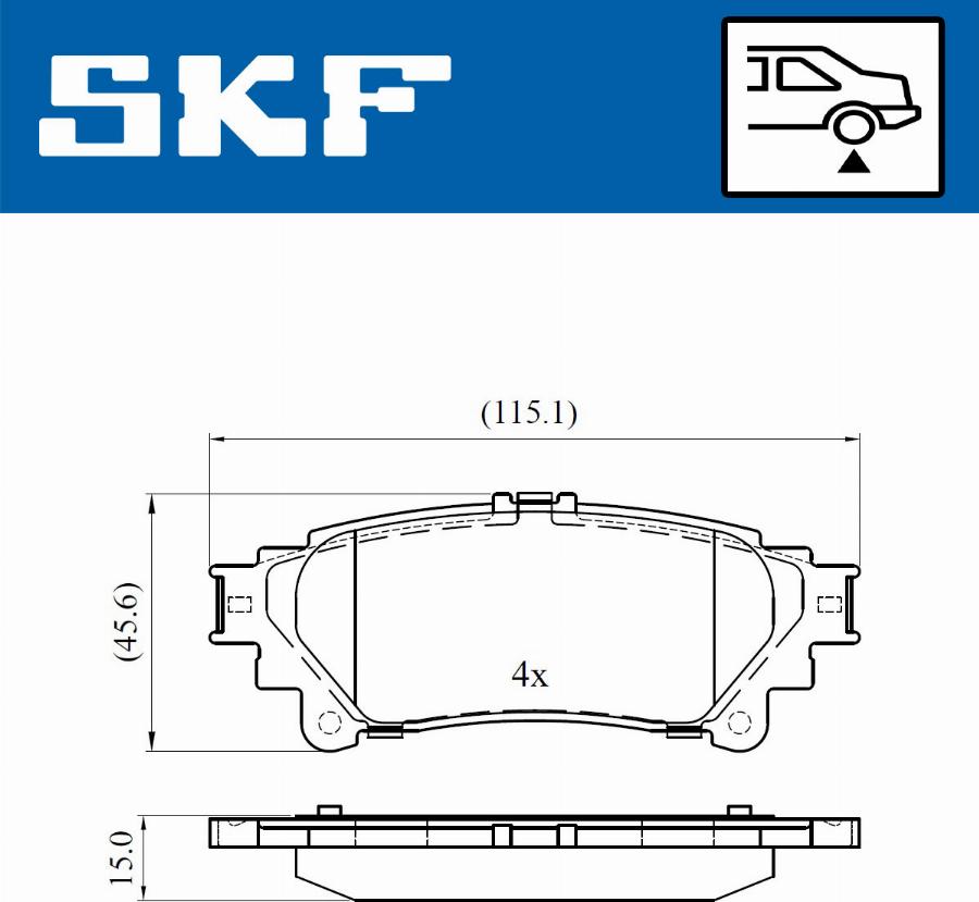 SKF VKBP90604 - Auto Part