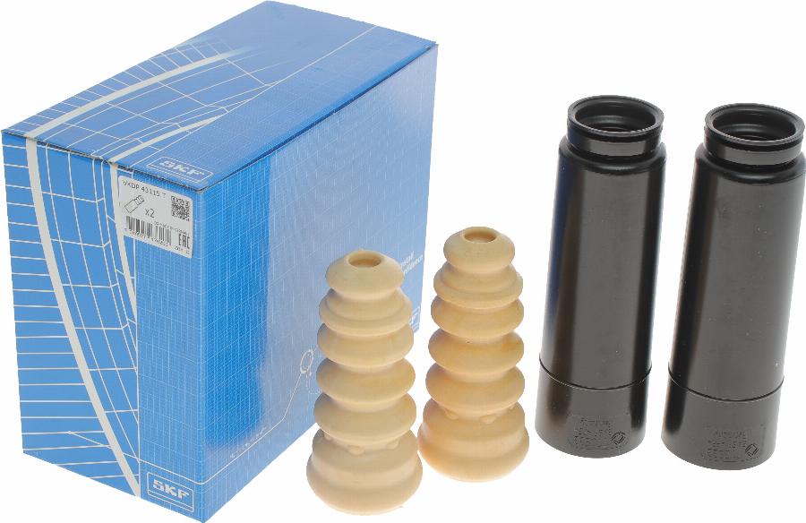 SKF VKDP43115T - Putekļu aizsargkomplekts, Amortizators
