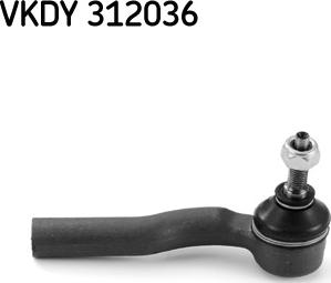 SKF VKDY 312036 - Stūres šķērsstiepņa