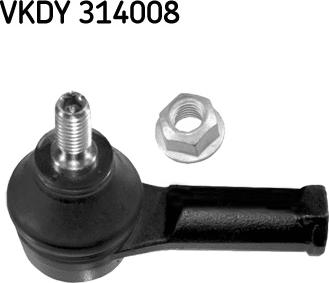 SKF VKDY 314008 - Stūres šķērsstiepņa