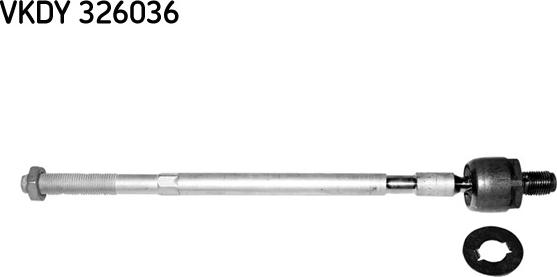 SKF VKDY326036 - Aksiālais šarnīrs, Stūres