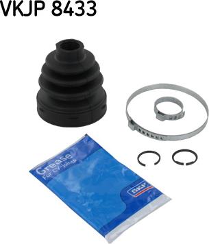 SKF VKJP8433 - Putekļusargs, Piedziņas vārpsta