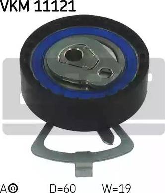 SKF VKM 11121 - Spriegotājrullītis, Gāzu