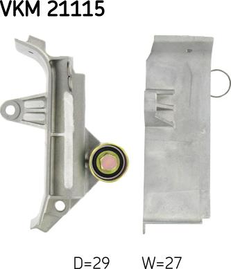 SKF VKM 21115