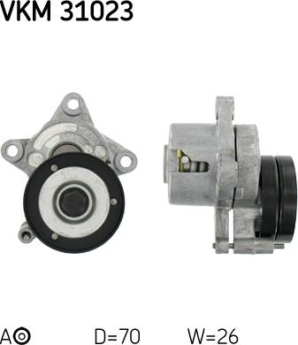 SKF VKM 31023 - Auto Part
