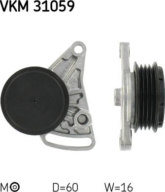 SKF VKM 31059 - 531 0309