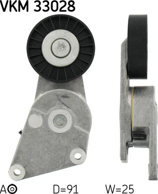 SKF VKM33028