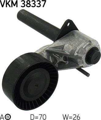 SKF VKM 38337 - Siksnas spriegotājs