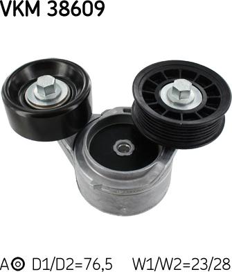 SKF VKM 38609 - Siksnas spriegotājs