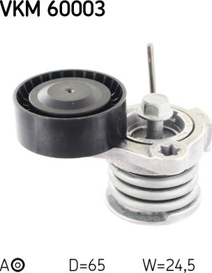 SKF VKM 60003 - Siksnas spriegotājs