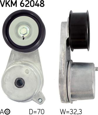 SKF VKM62048