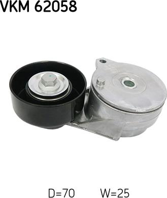 SKF VKM 62058 - Auto Part
