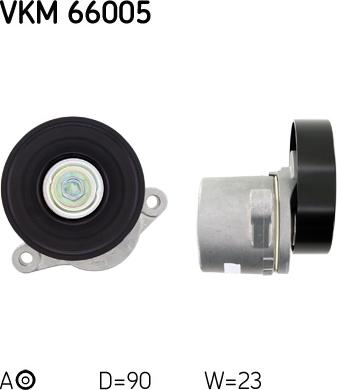 SKF VKM 66005 - 534 0460