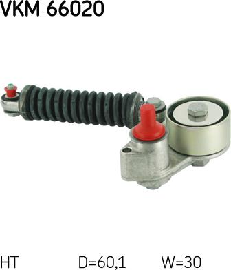 SKF VKM66020