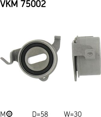 SKF VKM75002 - 531 0195 20