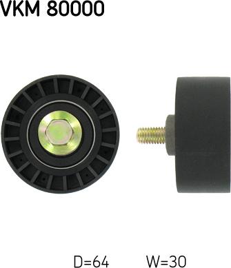 SKF VKM80000 - Auto Part