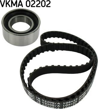SKF VKMA 02202 - Zobsiksnas komplekts