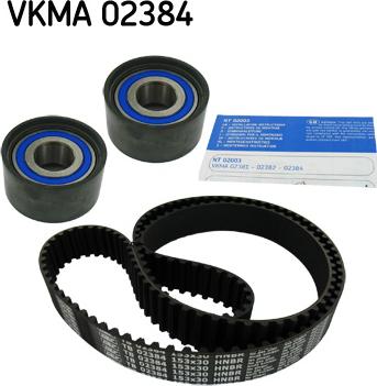 SKF VKMA 02384 - Zobsiksnas komplekts