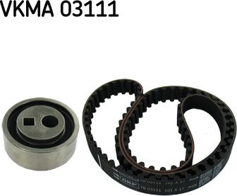 SKF VKMA03111 - Zobsiksnas komplekts