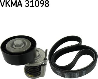 SKF VKMA 31098 - AGREGĀT SIKSNAS