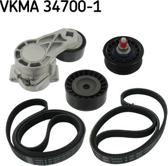 SKF VKMA 34700-1 - AGREGĀT SIKSNAS