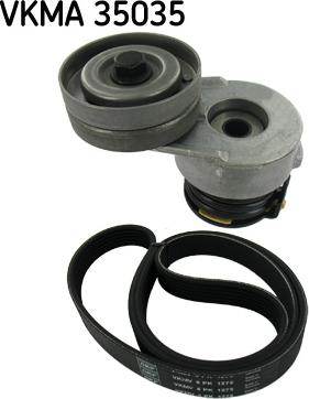 SKF VKMA 35035 - Ķīļrievu siksnu