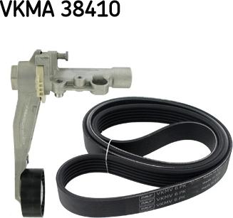 SKF VKMA 38410 - Ķīļrievu siksnu