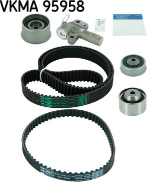 SKF VKMA95958 - SADALES SIKSNAS KOMPLEKTS