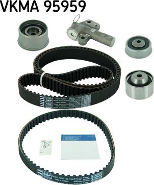 SKF VKMA95959 - SADALES SIKSNAS KOMPLEKTS