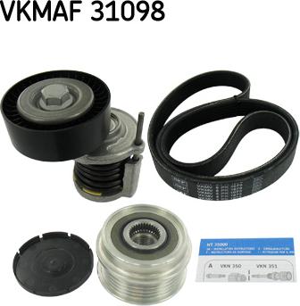 SKF VKMAF 31098 - AGREGĀT SIKSNAS
