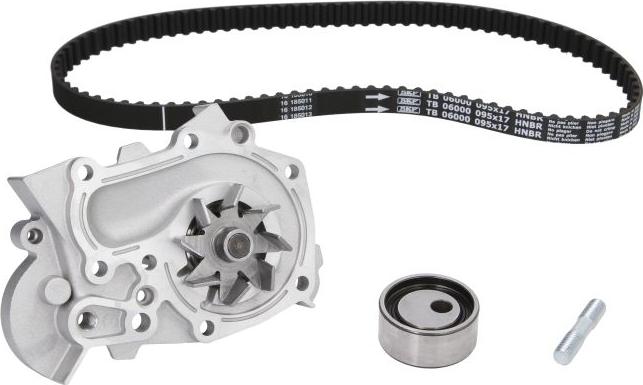 SKF VKMC06000 - Ūdenssūknis + Zobsiksnas