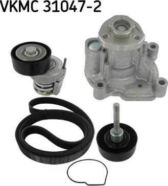 SKF VKMC 31047-2 - Ūdenssūknis +